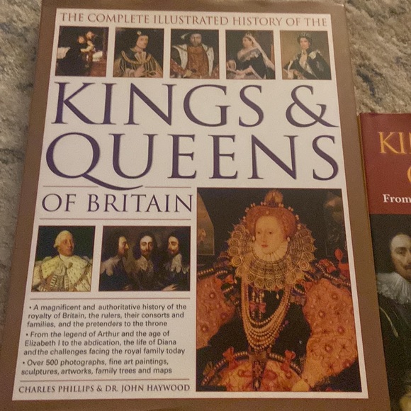 Two Royal Books! Kings and Queens - Picture 2 of 7
